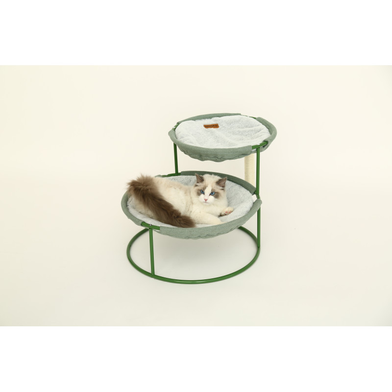 MISOKO&CO Pet bed лежак двойной для собак и кошек, 70x50x40 см - фото 4