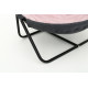 MISOKO&CO Pet bed round лежак складаний для собак та котів, 45x45x22 см, сірий - фото 3