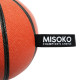 Misoko&Co Basketball Ball игрушка для собак, 18.5 см, оранжевый - фото 2