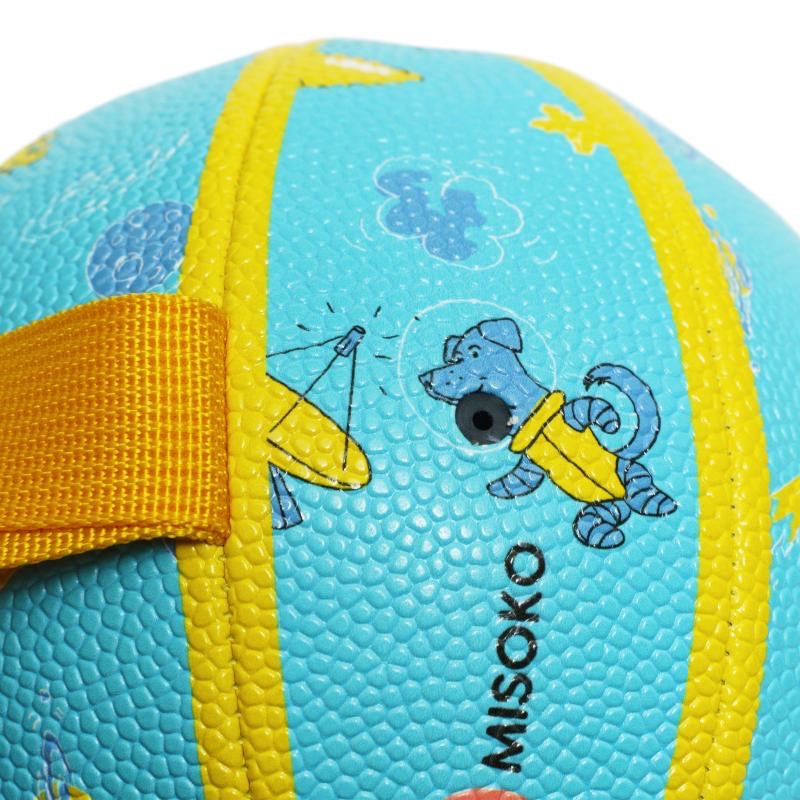 Misoko&Co Basketball Ball игрушка для собак, 15 см, голубой - фото 3