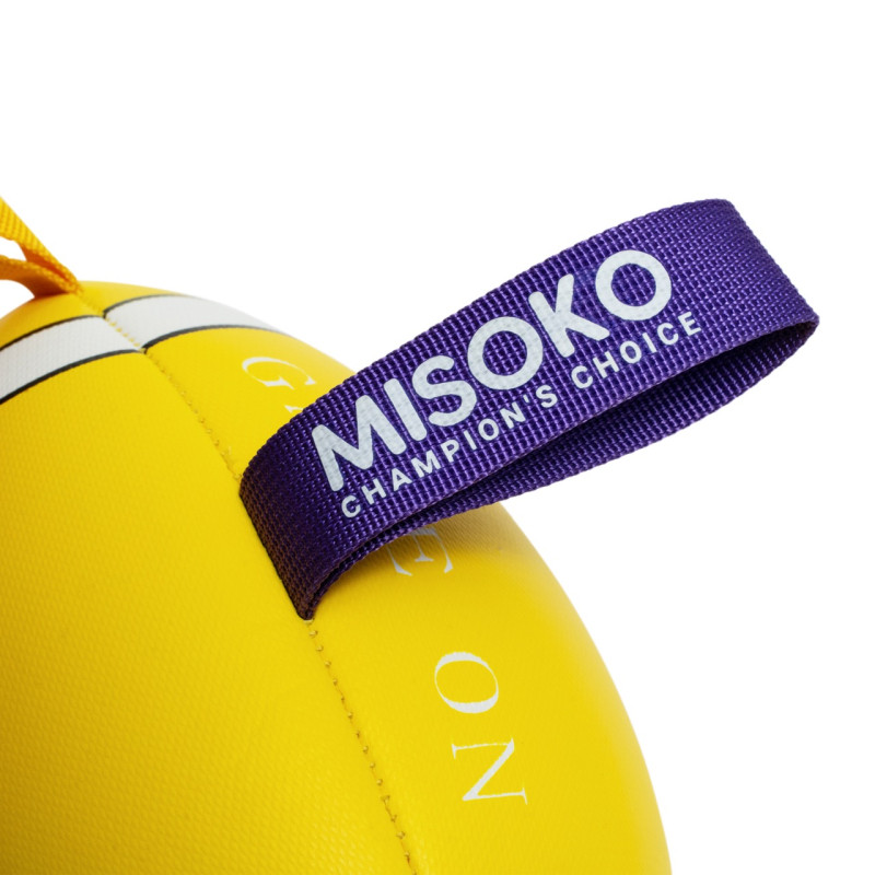 Misoko&Co Rugby Ball игрушка для собак, 41 см, фиолетовый - фото 2