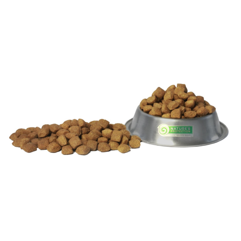 Nature's Protection Maxi Junior Large Breeds сухой корм для щенков больших пород 4 кг - фото 3