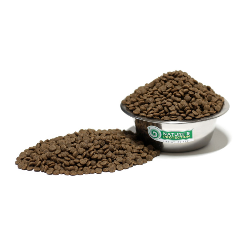 Nature's Protection Superior Care Sensitive Skin & Stomach Adult Small Breeds сухий корм для собак малих порід з чутливим травленням та проблемною шкірою 1.5 кг - фото 2