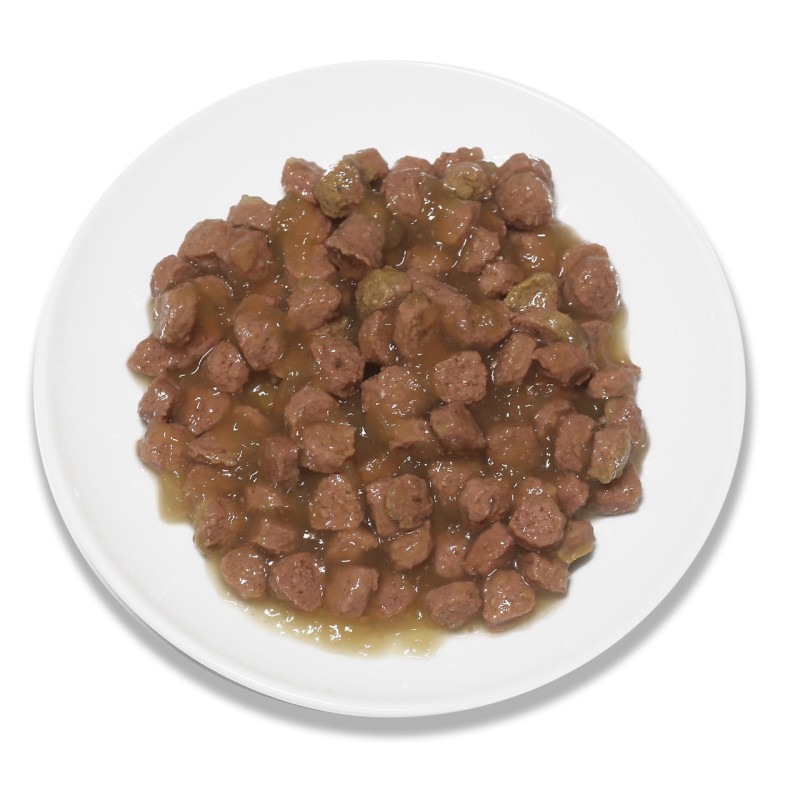 Nature's Protection Healthy Growth, Chicken With Beef & Lamb вологий корм з ягнятком та яловичиною для кошенят 100 гр - фото 3