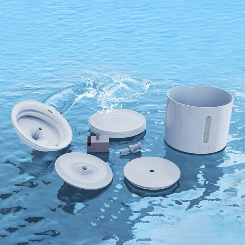 Petkit Eversweet Solo 2 Smart Pet Drinking Fountain смарт-поїлка для собак та котів, 2 л, білий - фото 4
