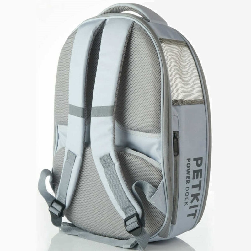Petkit Breezy2 Smart Cat Carrier рюкзак-переноска для котов и собак малых пород, 45 см х 33 см х 30 см, коричневый - фото 3