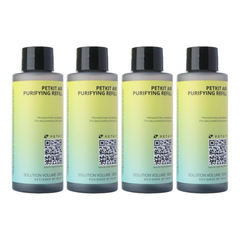 Petkit Concentrated Air Purifying Refill рідина для освіжувача, 4 х 50 мл - фото 2