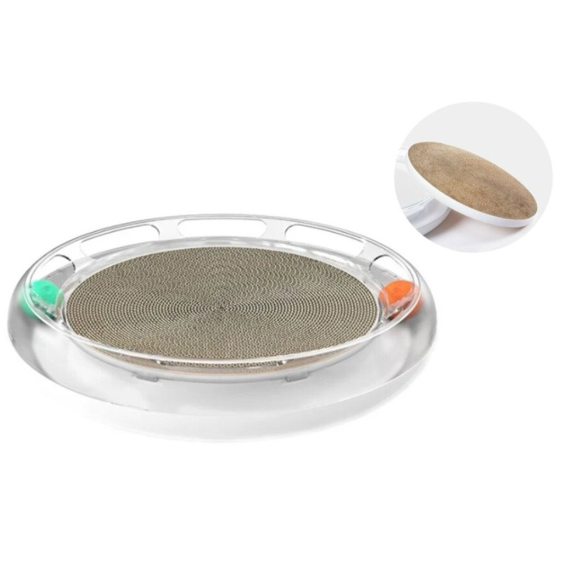 Petkit Fun 4 In 1 Cat Scratcher когтеточка с игрушками, 43 см - фото 4
