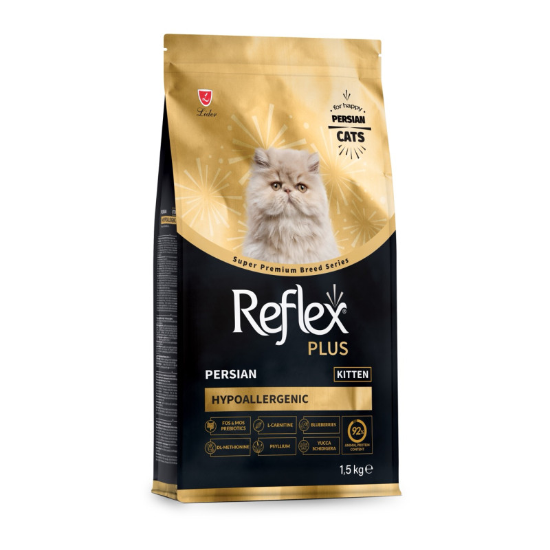 Reflex Plus Persian Kitten сухой корм для котят породы персидская, 1.5 кг - фото 3