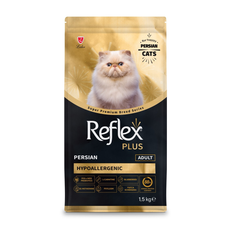 Reflex Plus Persian Adult сухой корм для котов породы персидская, 1.5 кг - фото 2