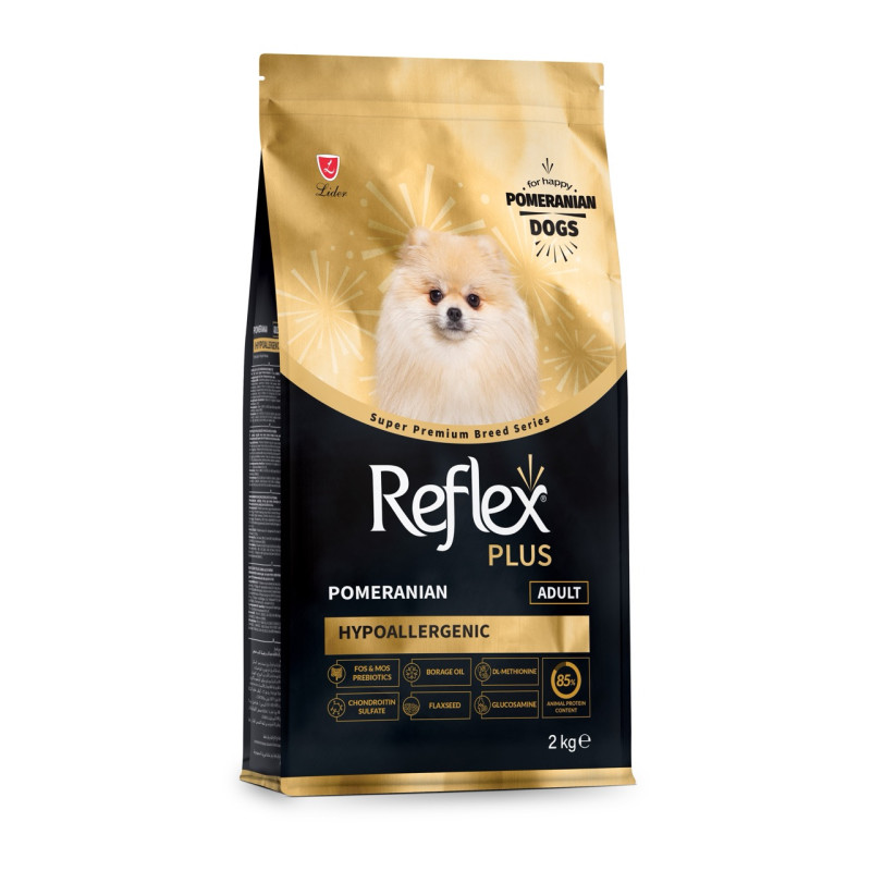 Reflex Plus Pomeranian сухой корм для собак породы померанский шпиц, 2 кг - фото 3