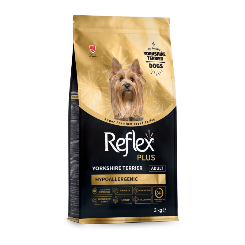 Reflex Plus Yorkshire Terrier сухой корм для собак породы йоркширский терьер, 2 кг - фото 2