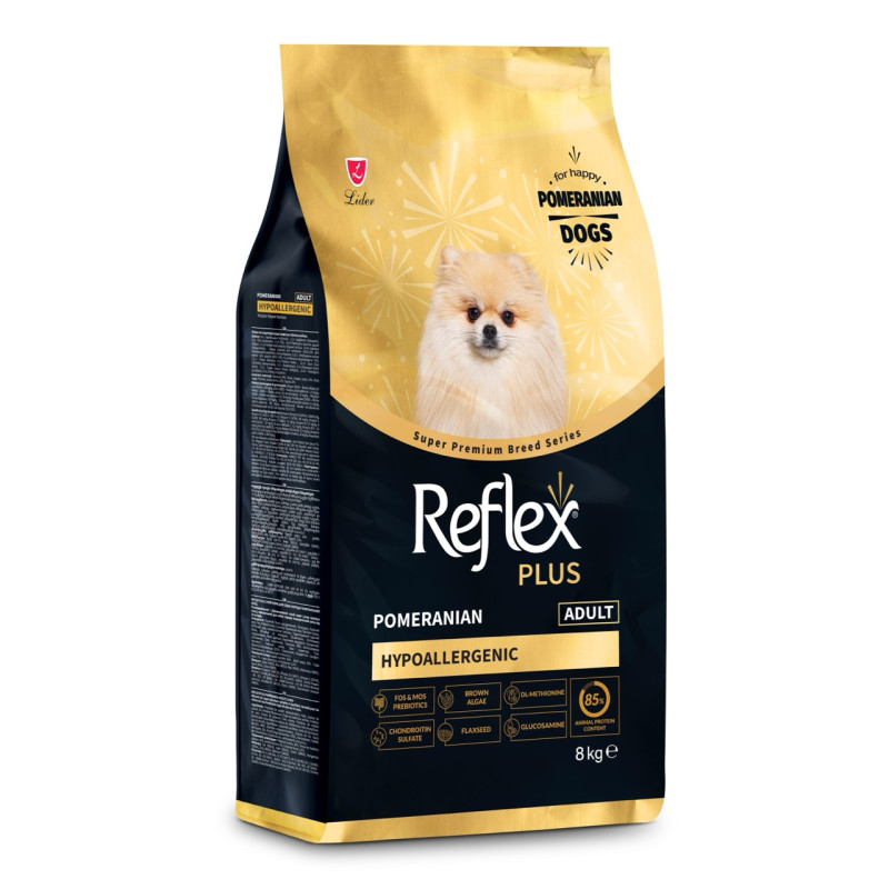 Reflex Plus Pomeranian сухой корм для собак породы померанский шпиц, 8 кг - фото 2