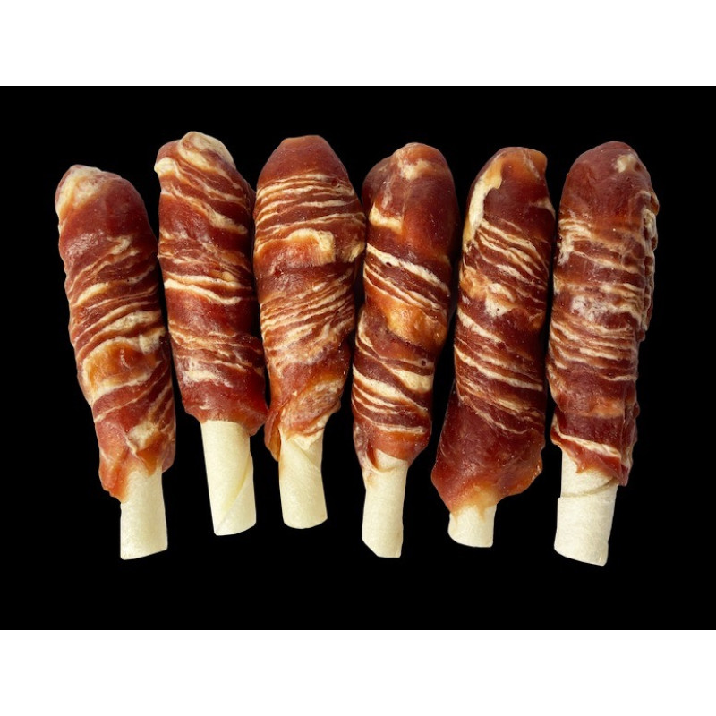 Nature's Protection Lifestyle Snack For Dogs Rawhide Sticks With Duck And Cod Rolls лакомство для собак из утки и трески, 75 гр - фото 2