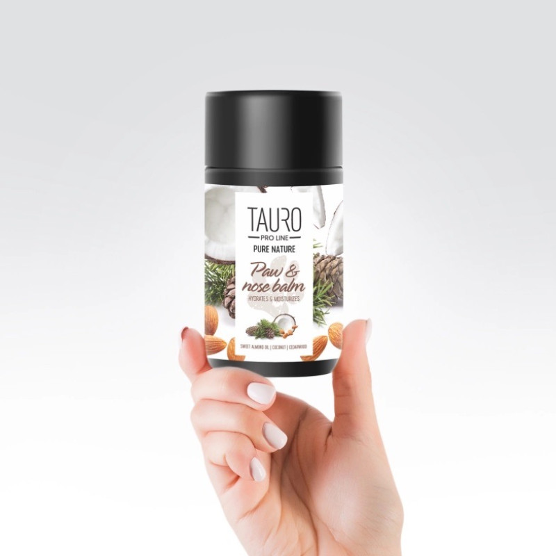 Tauro Pro Line Pure Nature Nose & Paw Balm бальзам для лап и носа собак и котов, 75 мл - фото 2