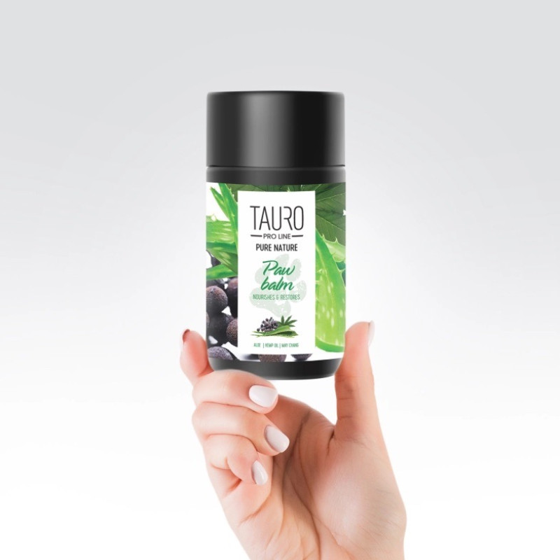 Tauro Pro Line Pure Nature Paw Balm Nourishes & Restores бальзам для лап собак и котов, 75 мл - фото 2