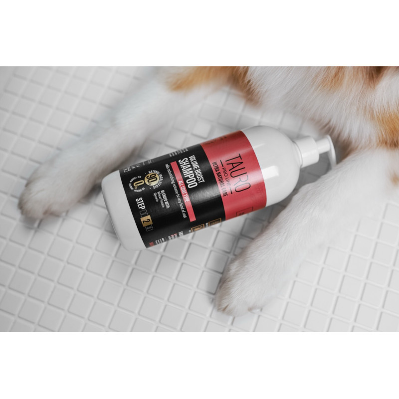 Tauro Pro Line Ultra Natural Care Volume Boost Shampoo шампунь для шерсти собак и кошек, 3.79 л - фото 2