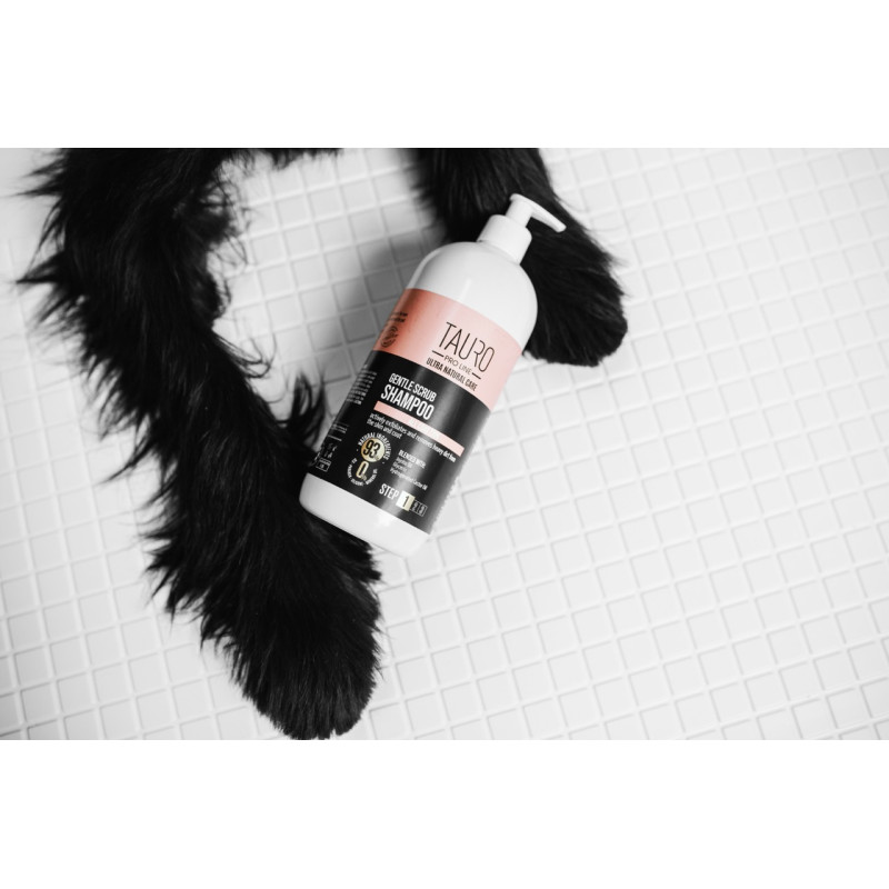 Tauro Pro Line Ultra Natural Care Gentle Scrub Shampoo шампунь-скраб для собак та котів, 3.79 л - фото 2