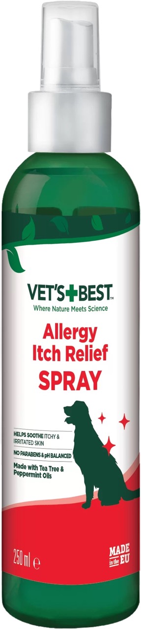Vet's Best Allergy Itch Relief Spray спрей для собак з чутливою шкірою, 250 мл