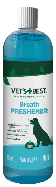 Vet's Best Dental Breath Freshener еліксир для свіжості дихання у собак, 500 мл