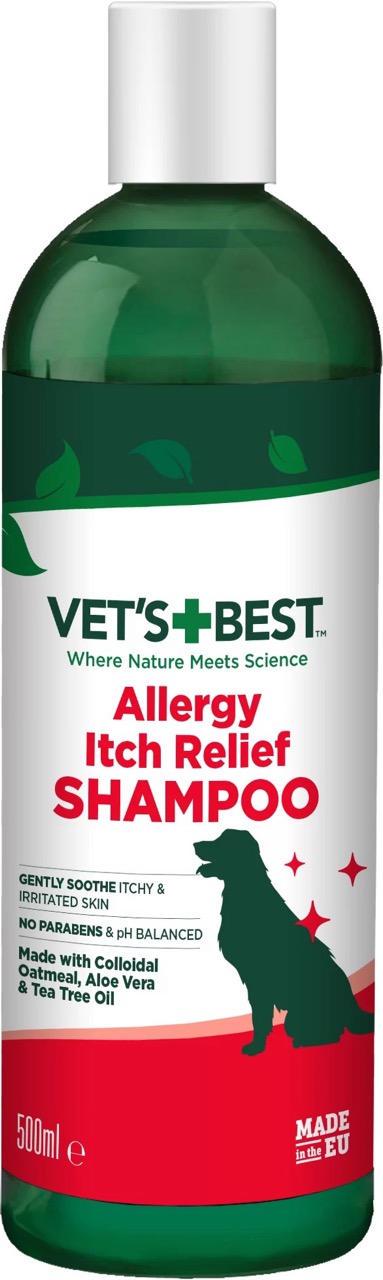 Vet's Best Allergy Itch Relief Shampoo шампунь для собак з чутливою шкірою, 500 мл