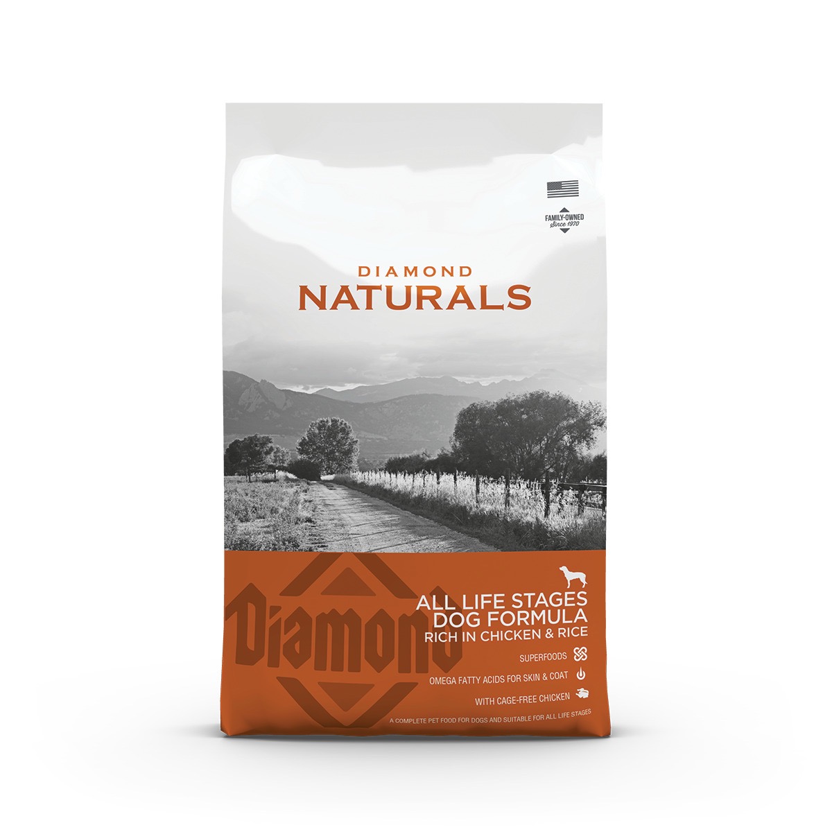 Diamond Naturals All Life Stage Dog Chicken & Rice сухий корм з куркою для собак на всіх стадіях життєвого циклу 2 кг