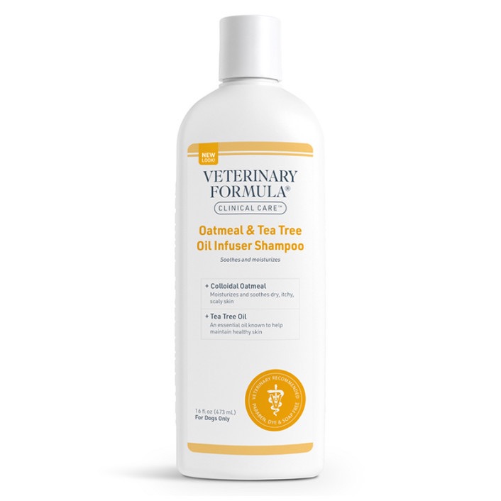 Veterinary Formula Advanced Oatmeal & Tea Tree Oil Infuser Shampoo зволожуючий шампунь для собак, 473 мл