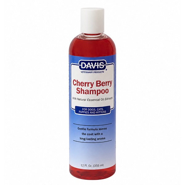 Davis Cherry Berry шампунь з ароматом вишні для собак та котів, 355 мл