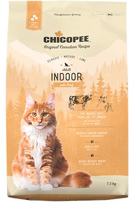 Chicopee CNL Cat Adult Indoor Beef сухий корм для котів з яловичиною, 15 кг