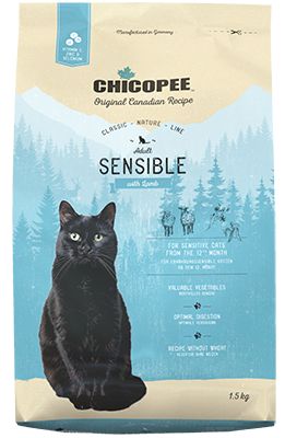 Chicopee CNL Cat Adult Sensible Lamb сухий корм з ягнятком для котів, 15 кг