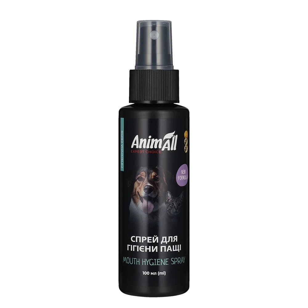 AnimAll Mouth Spray спрей для догляду за пащею тварин, 100 мл