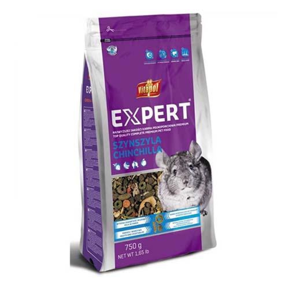 Vitapol Expert Chinchilla корм для шиншил, 750 г