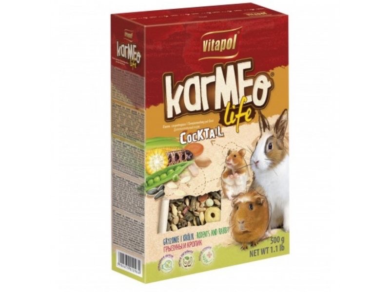 Vitapol Karmeo Life Coctail корм для гризунів, 500 г