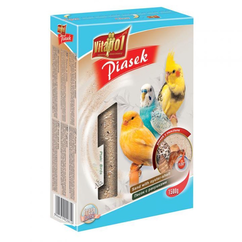 Vitapol Piasek Sand пісок для птахів, 1.5 кг