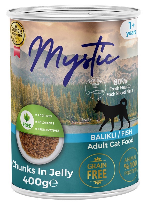 Mystic Dog Fish Jelly вологий корм для собак з рибою, 400 г