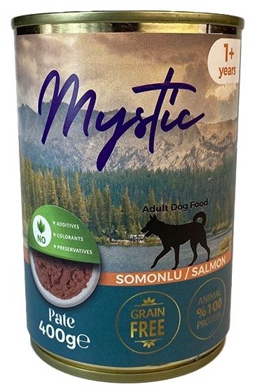 Mystic Dog Salmon Pate вологий корм із лососем для собак, 400 г