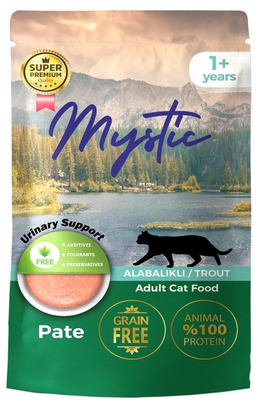 Mystic Cat Trout Pate вологий корм для котів з фореллю, 75 г