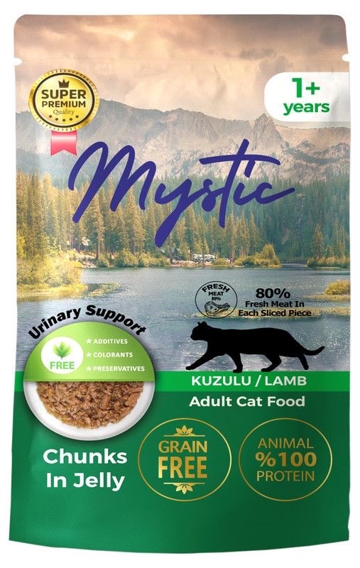 Mystic Cat Lamb Jelly вологий корм з ягнятком для котів, 85 г