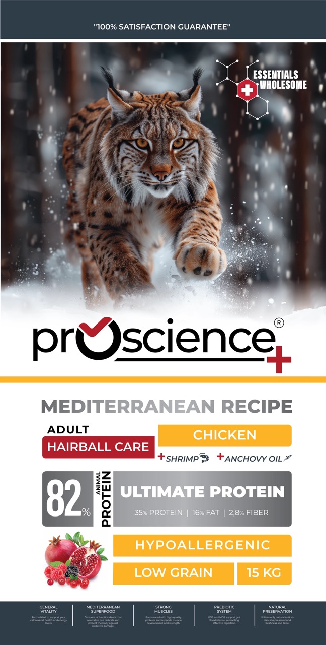 ProScience Adult Cat Chicken сухий корм з куркою для котів, 15 кг