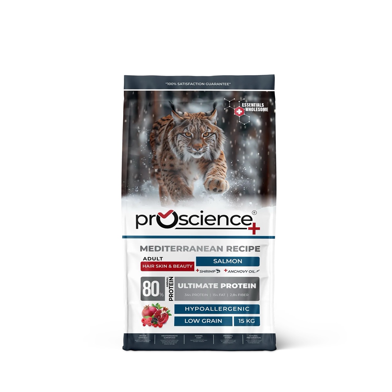 ProScience Adult Cat Salmon сухий корм із лососем для котів, 15 кг