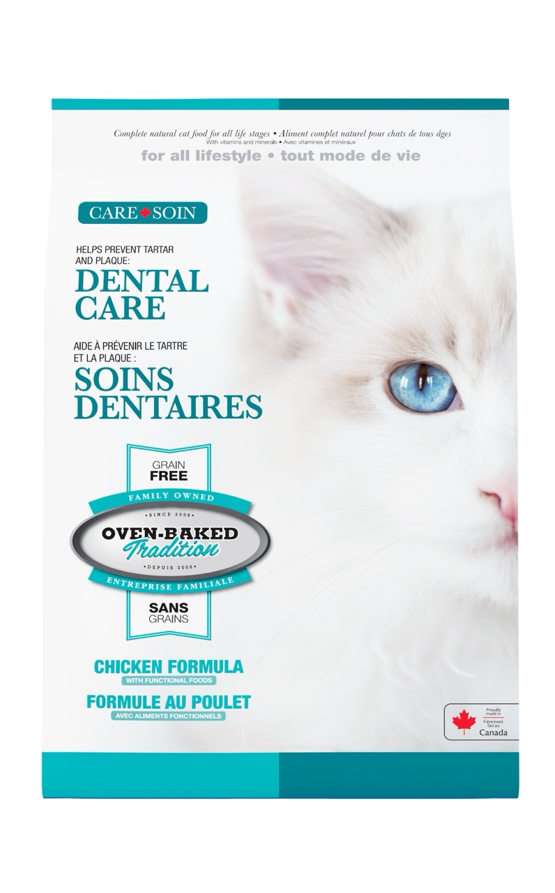 Oven-Baked Tradition Dental Care сухий корм із куркою для котів, 4.54 кг