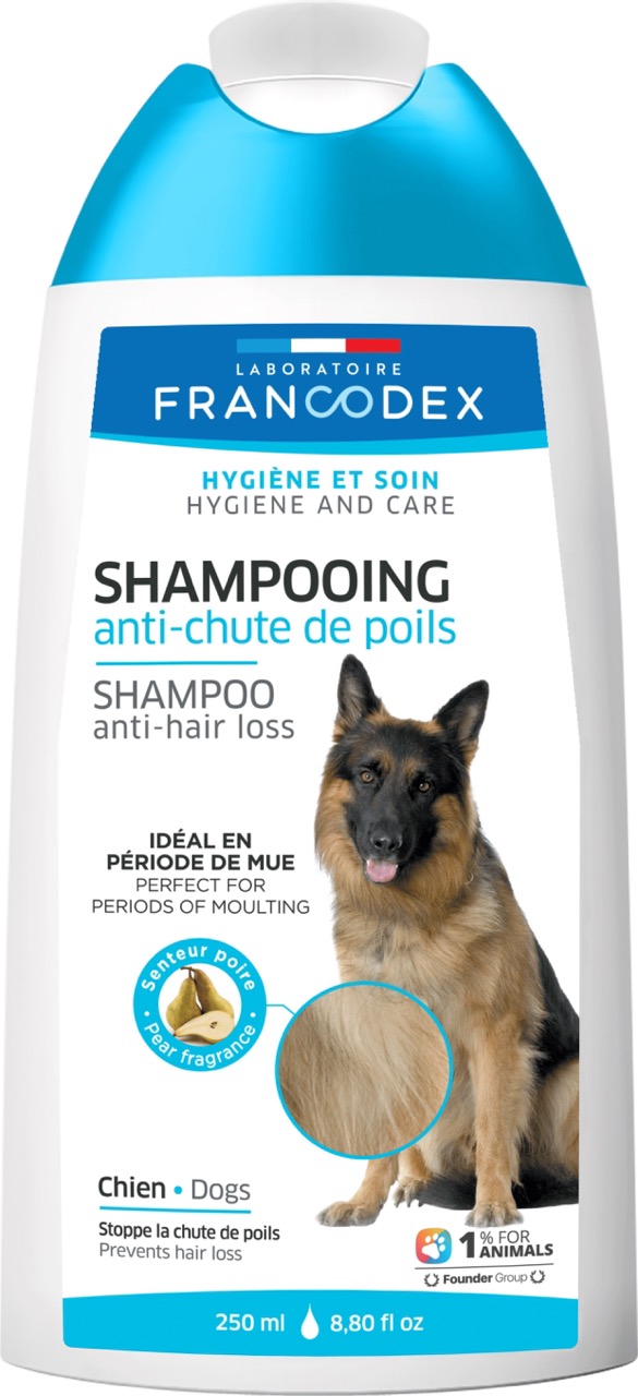 Francodex Anti Hair Shed Shamp Dog шампунь проти линяння для собак, 250 мл