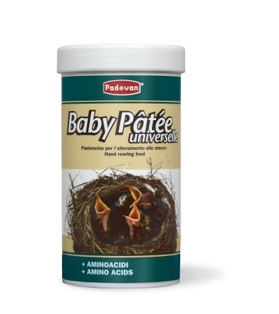 Padovan Baby Patee Universelle корм для першого прикорму пташенят зерноїдних птахів, 100 гр