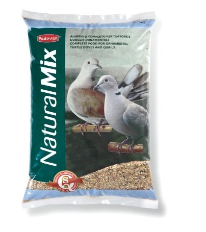 Padovan Naturalmix Tortore E Quaglie корм для декоративних горлиць та перепелів, 5 кг