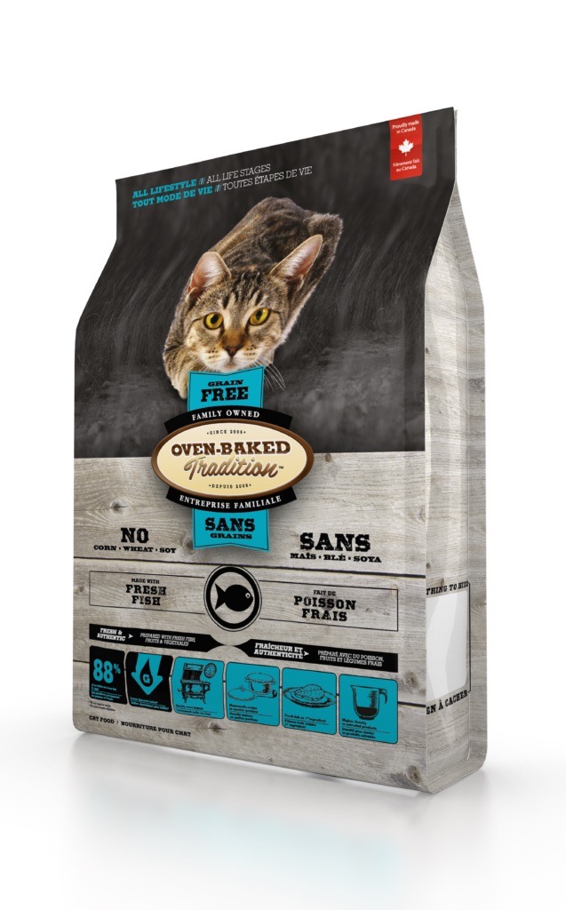 Oven-Baked Tradition Cat Fish Grain Free сухий корм з рибою для котів будь-якого віку 1.13 кг