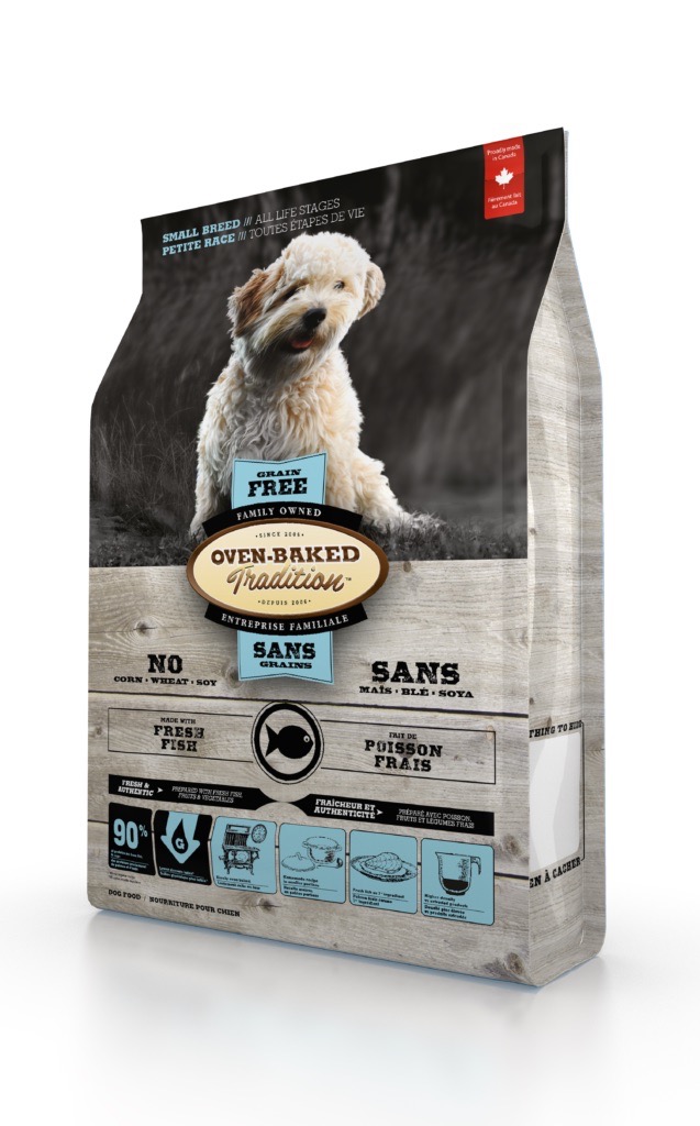 Oven-Baked Tradition Dog Small Breed Fish GF сухий корм з рибою для собак дрібних порід 2.27 кг