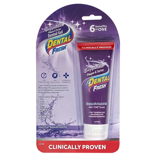SynergyLabs Dental Fresh Enzymatic Dental Gel гель для догляду за зубами собак, 74 мл