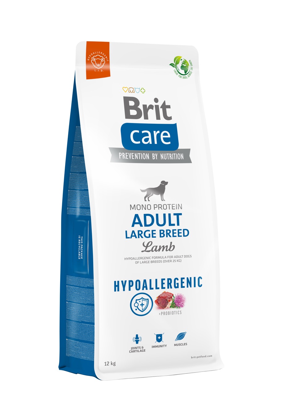 Brit Care Adult Large Breed Lamb сухий корм з ягнятком для собак великих порід, 12 кг