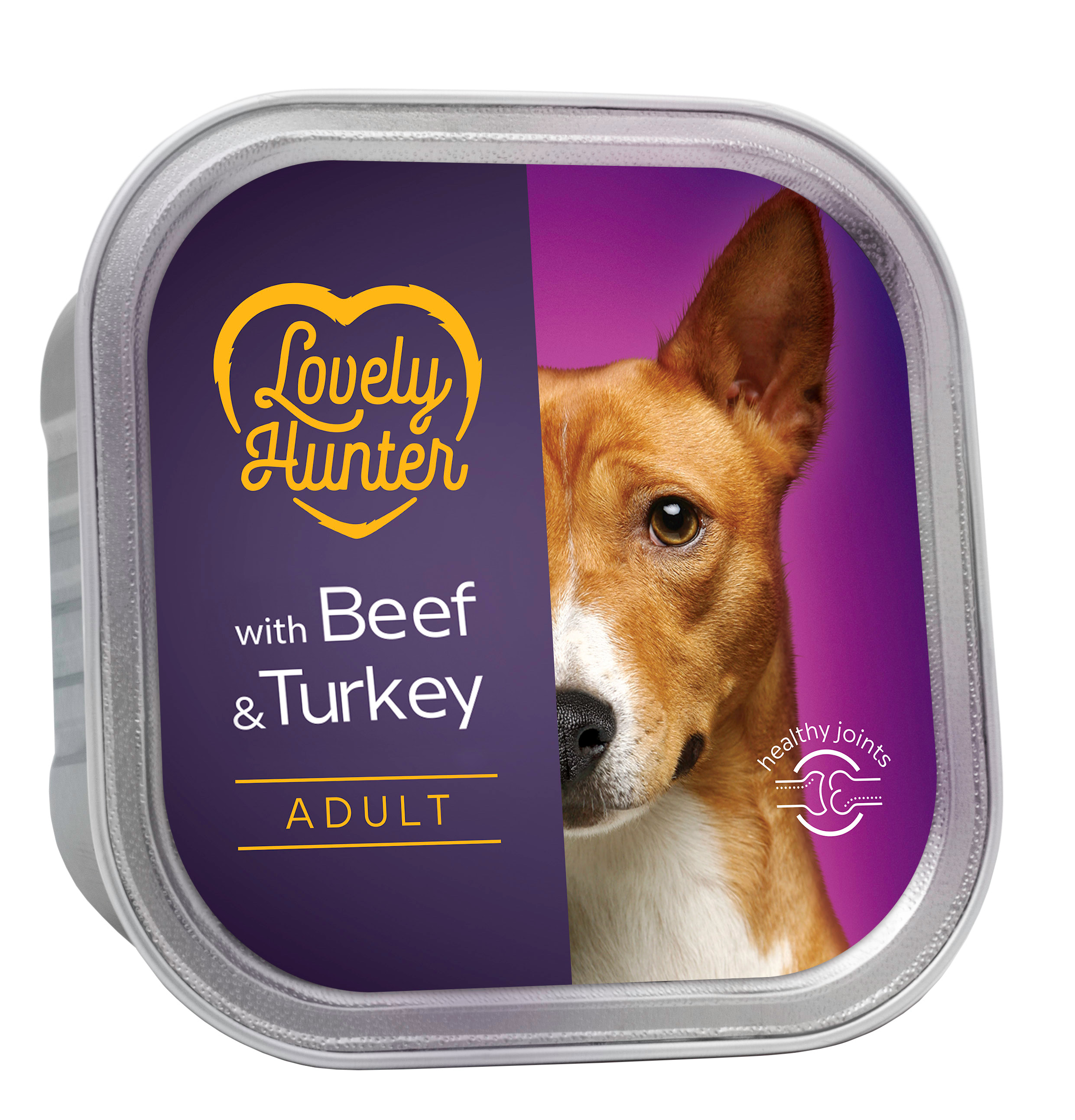 Lovely Hunter Adult Beef and Turkey вологий корм з яловичиною та індичкою для собак 150 гр