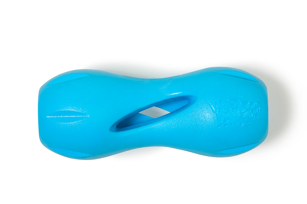 West Paw Quizl Treat Toy іграшка для собак блакитна, 17 см